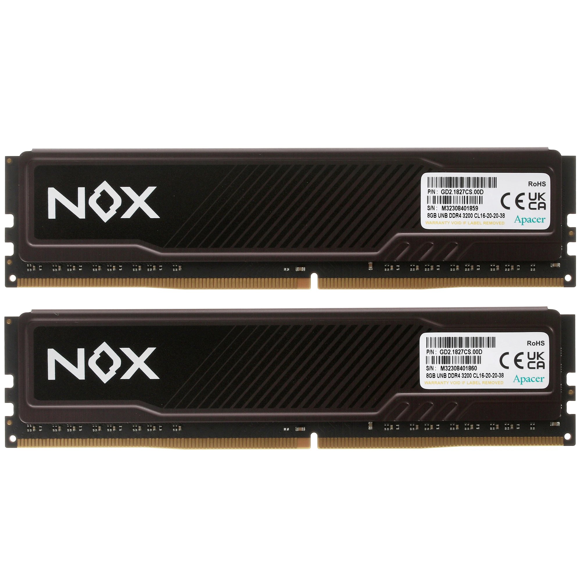 Оперативная память DDR4 APACHER 2X8 16GB 3200Ghz
