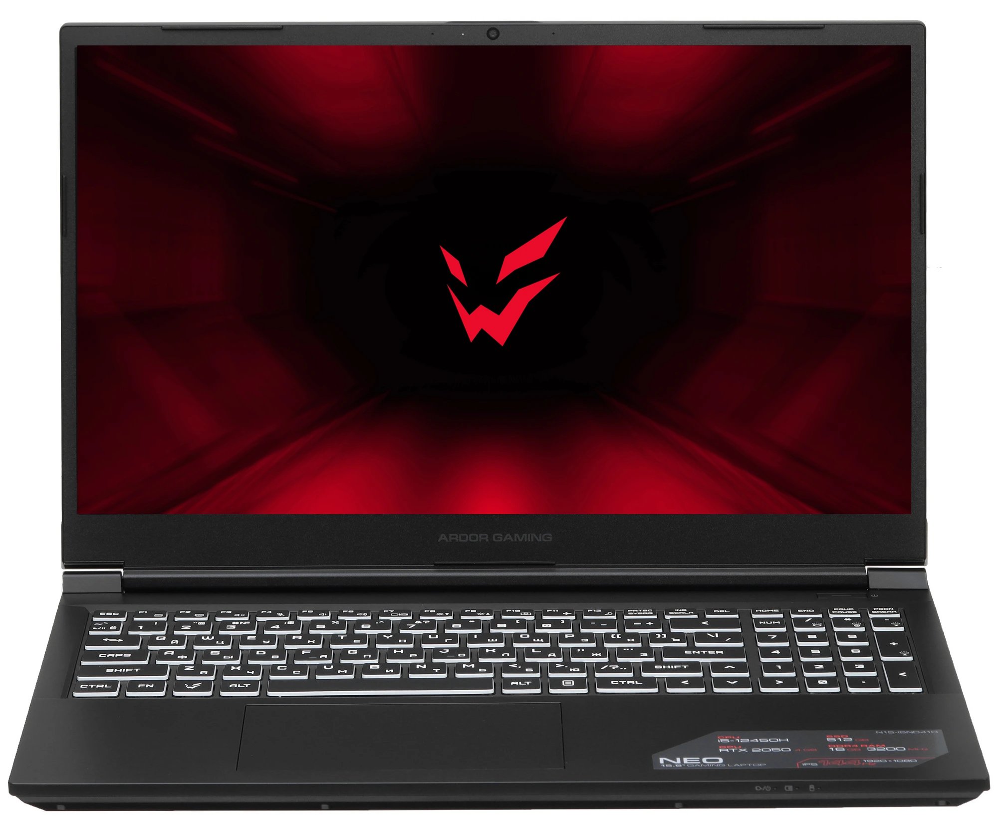Ноутбук ARDOR GAMING NEO N15-L5ND410 I5 12450H/16/512/RTX 2050