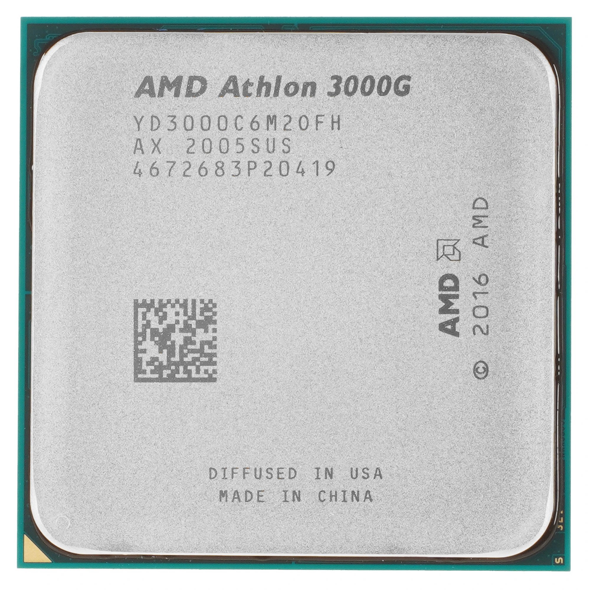 Процессор AMD Athlon 3000G