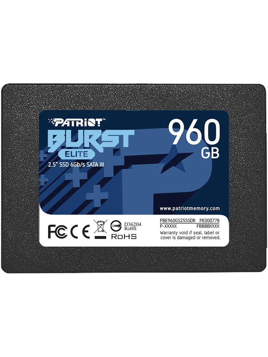 SSD SATA PATRIOT 960GB