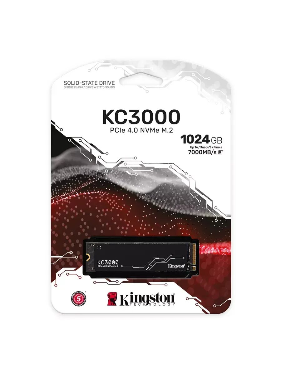 SSD M2 KINGSTON KC3000 1024GB