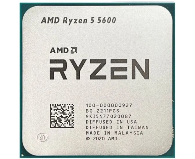 Процессор AMD Ryzen 5 5600 (100-000000927) SAM4 65 W 3500