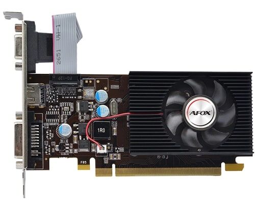 Видеокарта AFOX Ge Force G210 AF210-512 D3 L3-V2 0.5 GB GDDR3 64bit VGA DVI HDMI RTL