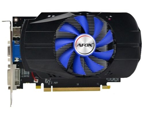 Видеокарта AFOX Radeon R7 350 (AFR7350-2048 D5 H4-V3) Single Fan 2 GB GDDR5 128bit VGA DVI HDMI RTL