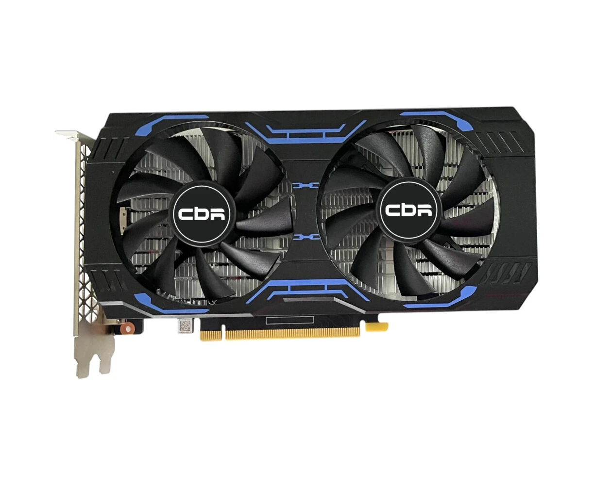 Видеокарта CBR GTX1660 Super 6 Gb (VGA-STX1660 S-6 G-RTL) GDDR6, 192bit, 1530-1785 Mhz, 1*DP + 1*HDMI + 1*DVI, 125 W, Ret