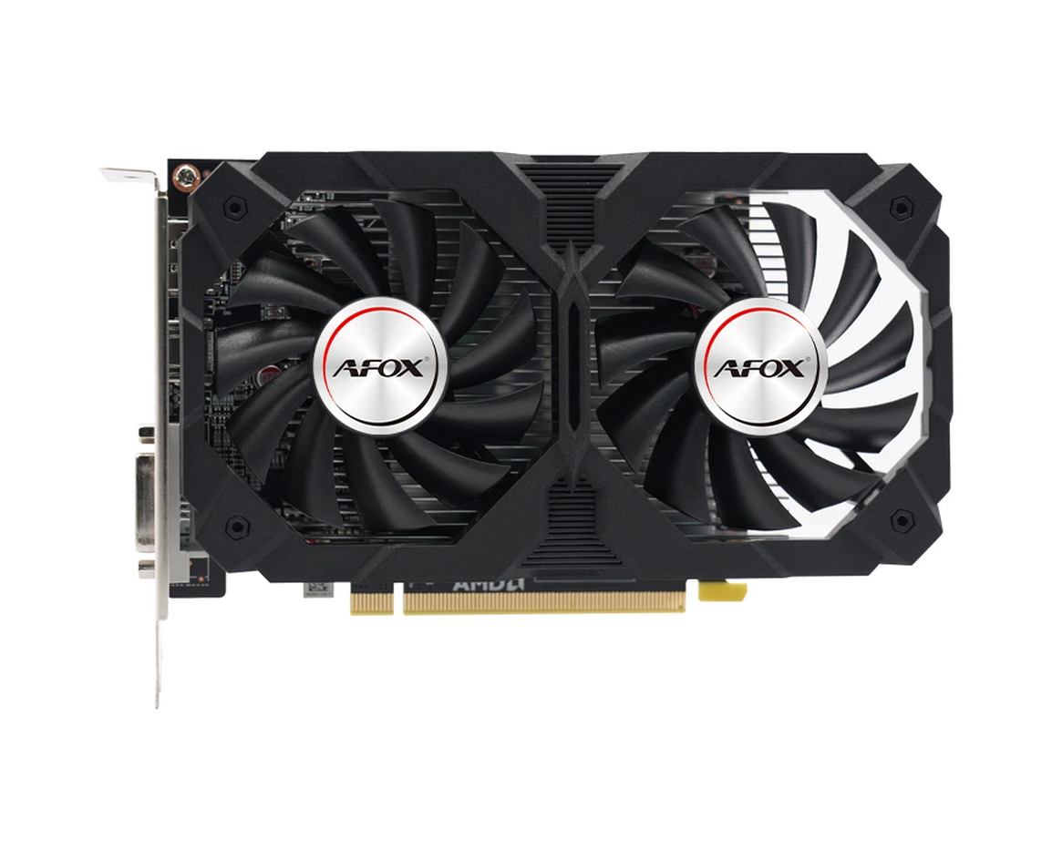 Видеокарта Afox RX550 8 GB (AFRX550-8192 D5 H2-V2) GDDR5 128bit DVI DP HDMI 2 Fan RTL