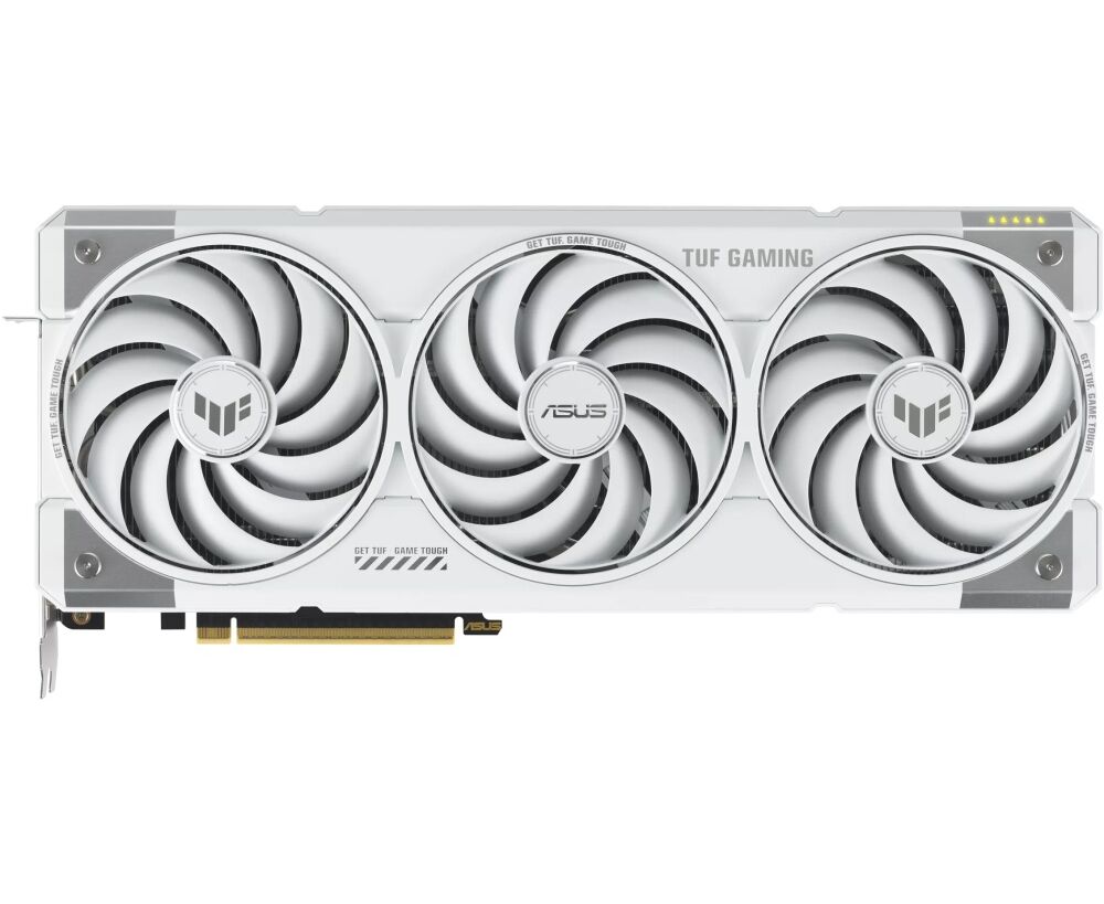 Видеокарта ASUS NVIDIA Ge Force RTX 5070 Ti (Tuf-RTX5070 TI-O16 G-White-Gaming) (90 YV0 MD3-M0 NA00)