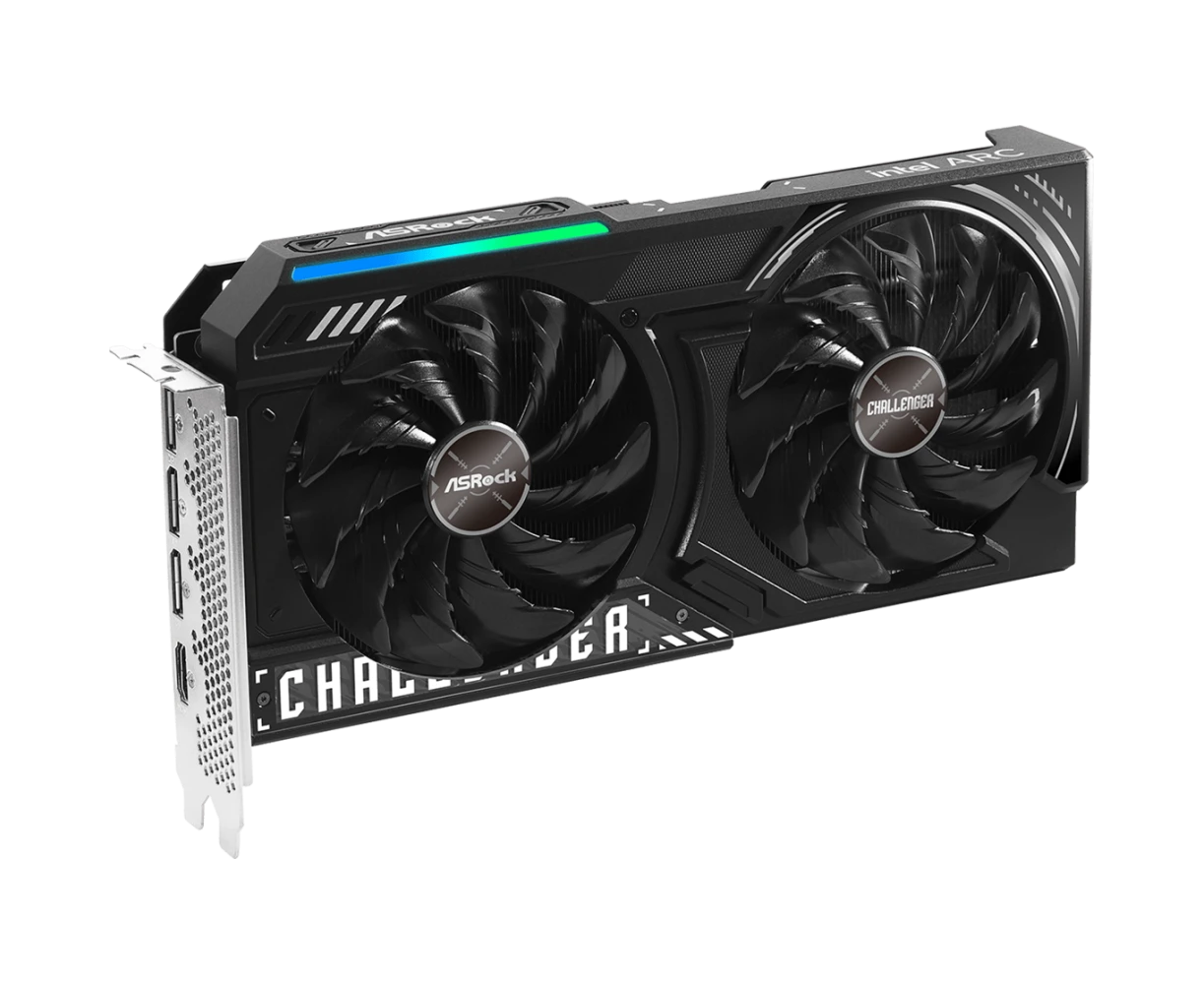 Видеокарта Asrock B570 CL 10 GO (B570 CL 10 GO) PCI-E 4.0 Intel ARC B570 10 Gb 160bit GDDR6 2600/19000 HDM Ix1 D Px3 HDCP Ret