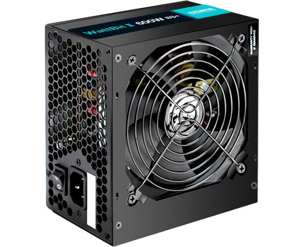 Блок питания Zalman ZM600-XEII 600 W Wattbit 83+ ATX, 20+4 pin, 120mm fan, 4x SATA