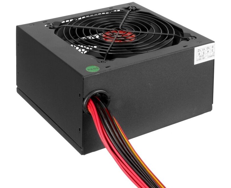 Блок питания Exegate EX282072 RUS 550 W 550 PPE, ATX, black, APFC, 12cm, 24p+(4+4)p PCI-E, 3x IDE, 5x SATA, FDD