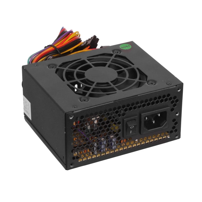 Блок питания Exegate EX234946 RUS M450, SFX, 8cm fan, 24+4pin, 2x SATA, 1x FDD, 1x IDE