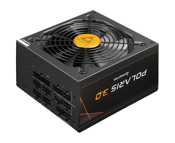 Блоки питания Chieftec Polaris 3.0 PPS-1250 FC-A3 (ATX 3.0, 1250 W, 80 Plus Gold, Active PFC, Full Cable Management, Gen5 PC Ie) Retail