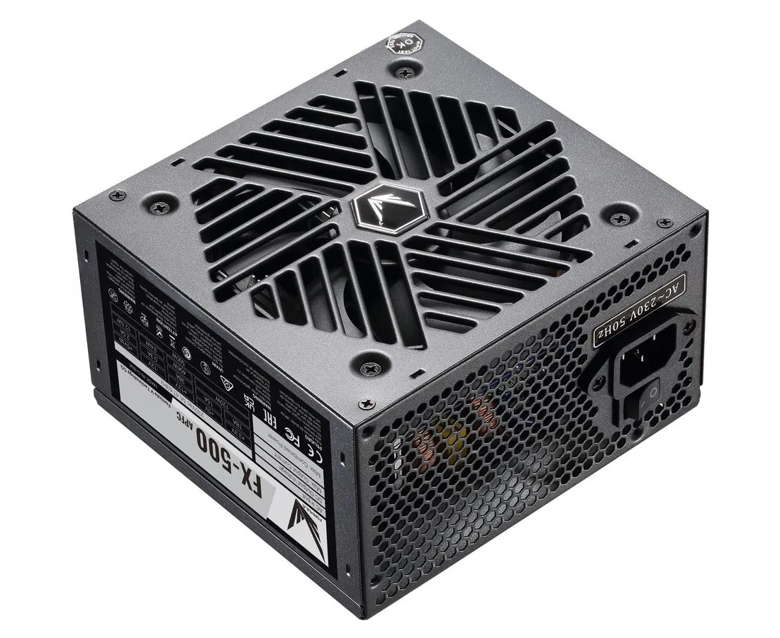 Блок питания Formula FX-500 ATX 500 W (24+4+4pin) APFC 120mm fan 4x SATA RTL