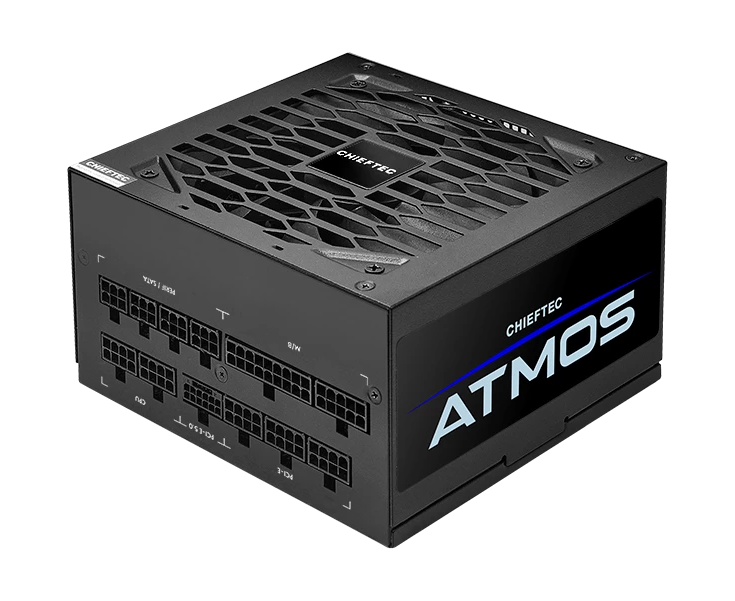 Блок питания Chieftec Atmos CPX-750 FC (ATX 3.0, 750 W, 80 Plus Gold, Active PFC, 135mm fan, Full Cable Management, Gen5 PC Ie) Retail