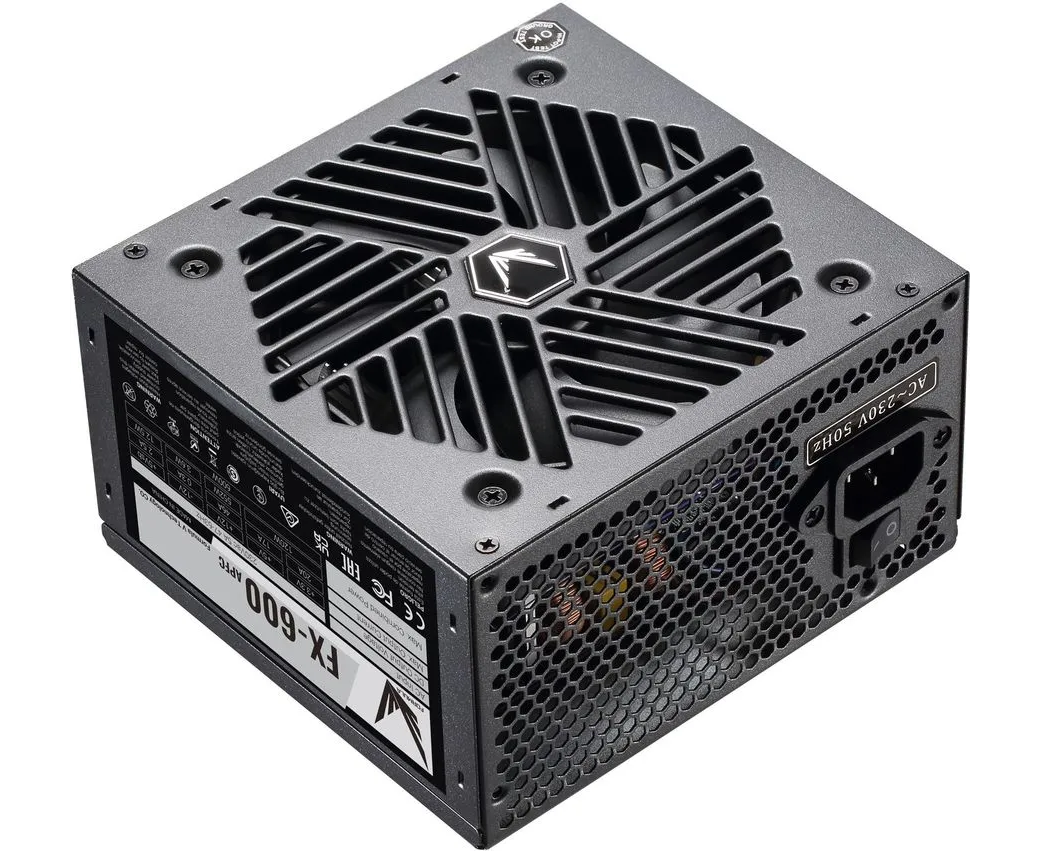 Блок питания Formula FX-600 ATX 600 W (24+4+4pin) APFC 120mm fan 5x SATA RTL