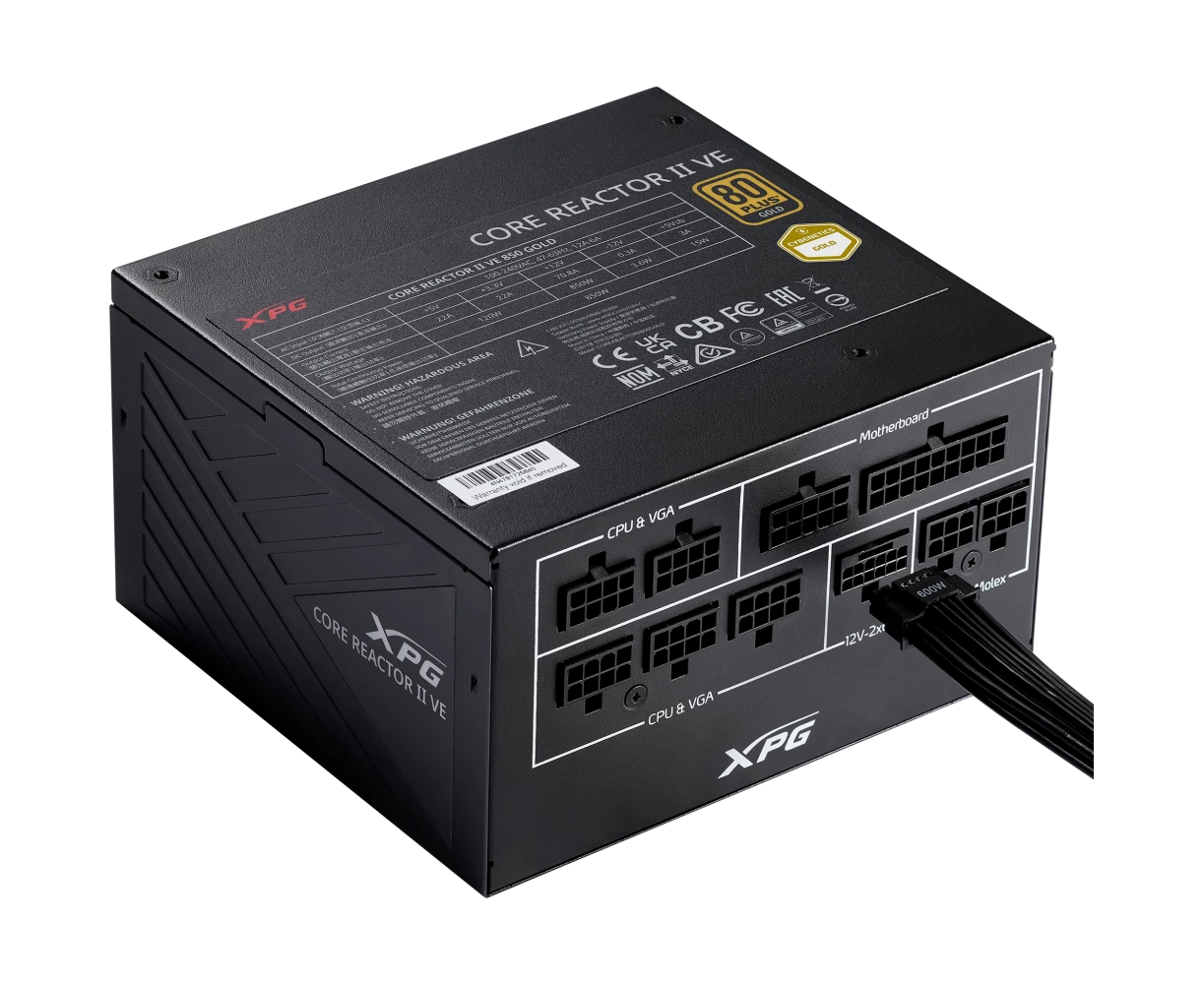 Блок питания XPG Core Reactor II 850 VE (COREREACTORIIVE850 G-BKCEU)