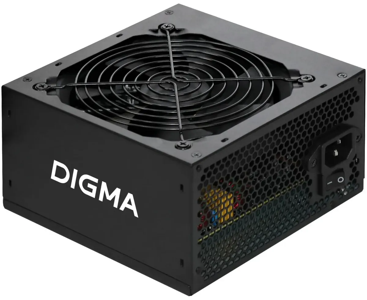 Блок питания Digma DPSU-350 W ATX 350 W (20+4pin) 120mm fan 2x SATA RTL