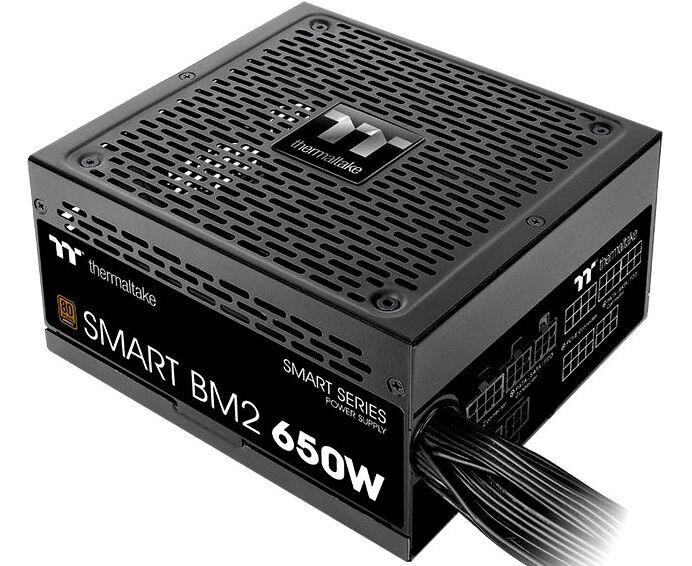 Блок питания Thermaltake PS-SPD-0650 MNFABE-1 ATX 650 W Smart BM2 80+ bronze (24+4+4pin) APFC 6x SATA Cab Manag RTL
