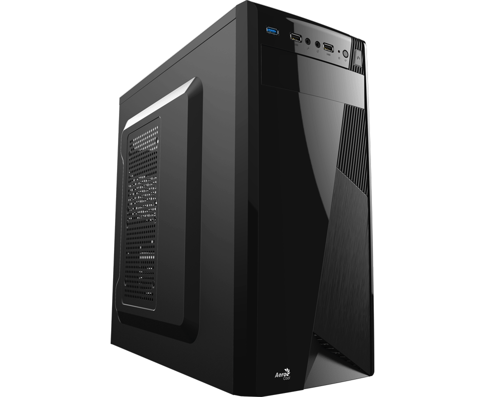 Корпус Aerocool Cs-1101, ATX, 2 x USB2.0 + 1 x USB3.0, в комплекте 1 x 80 мм вент-р .