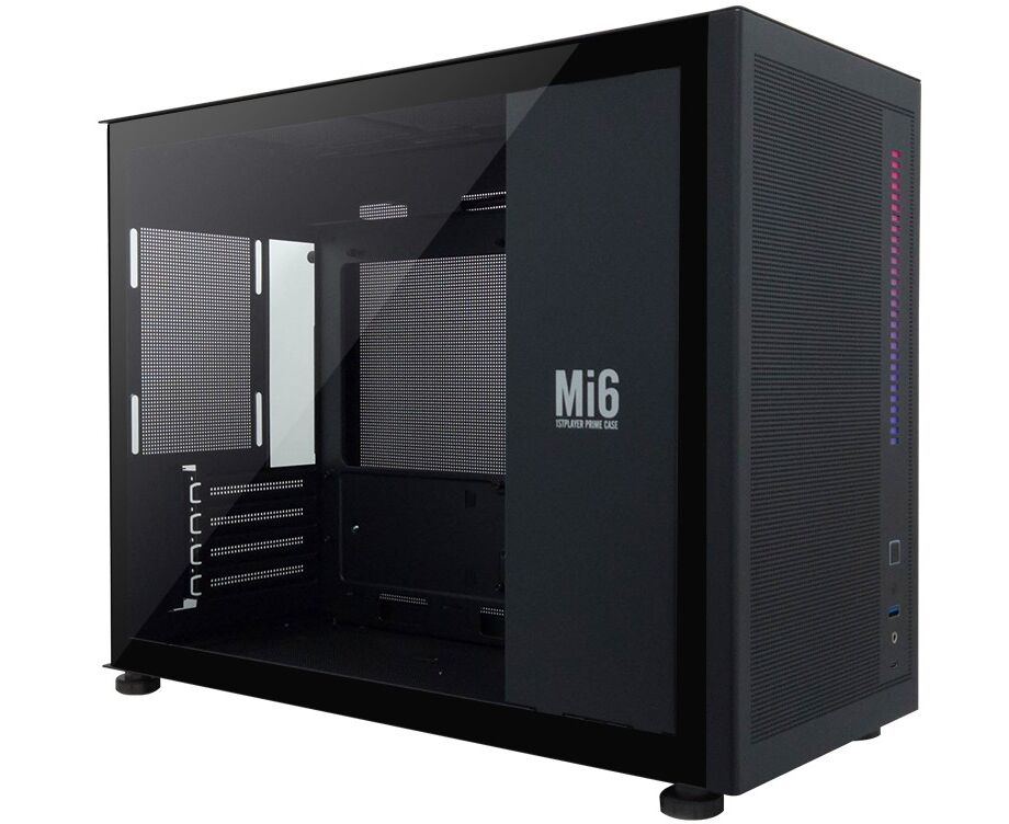 Корпус 1 STPLAYER Miku Mi6 Black / m ATX / Mi6-BK