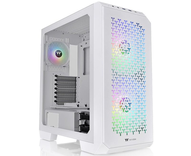 Корпус Thermaltake View 300 MX Snow (CA-1 P6-00 M6 WN-00) белый без БП ATX 9x120mm 5x140mm 1x200mm 2x USB3.0 audio bott PSU