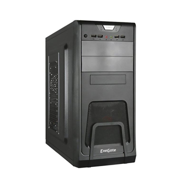 Корпус Exe Gate CP-603 Black EX278394 RUS ATX, без БП, 2x USB+2x USB3.0, Audio