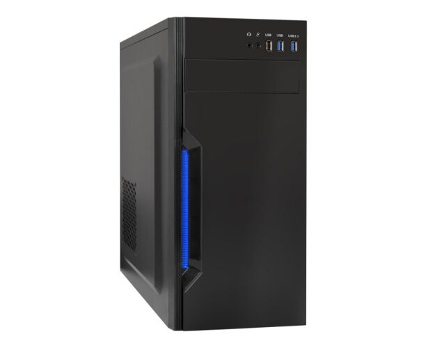 Корпус Exe Gate XP-333 U Black EX283075 RUS ATX, без БП, 1x USB+2x USB3.0, Audio