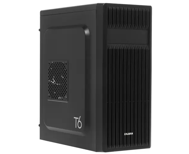 Корпус Zalman T6 Black (без БП, ATX, 2x USB2.0, 1x USB3.0)