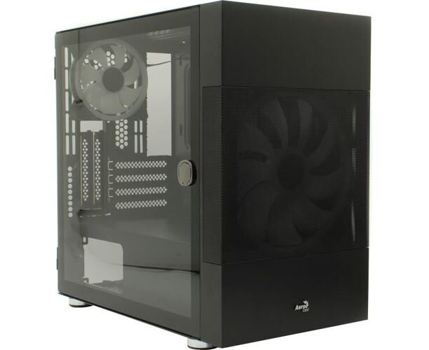 Корпус Aerocool Atomic-G-BK-v1 черный без БП ATX 2x120mm 2x140mm 2x USB3.0 audio bott PSU
