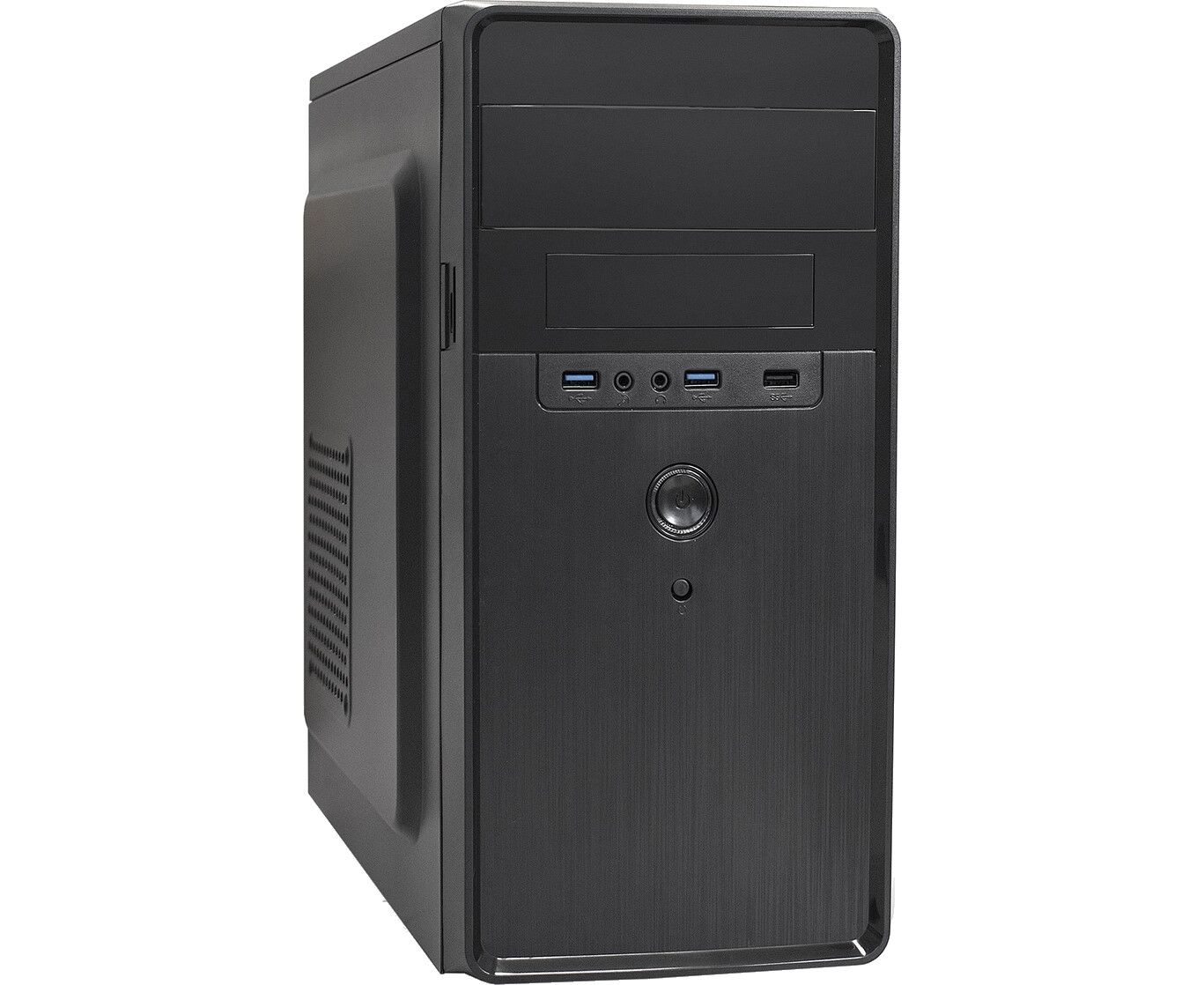 Корпус Minitower Exe Gate EX286429 RUS BA-309 U2 (m ATX, без БП, 1*USB+2*USB3.0, HD аудио, черный)