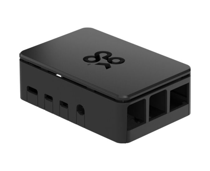Корпус Raspberry Pi 4 Model B (187-3797) Official Case Okdo Standard Series, Black, BULK, для Raspberry Pi 4 Model B (ASM-1900133-21)