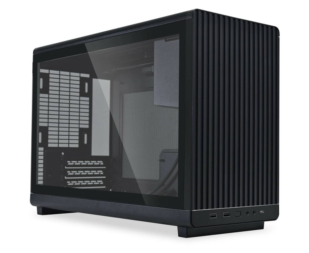 Корпус Lian Li A3-m ATX TG Black (G99.A3 X.10 R) / Tempered Glass Edition / Bottom Dust Filter
