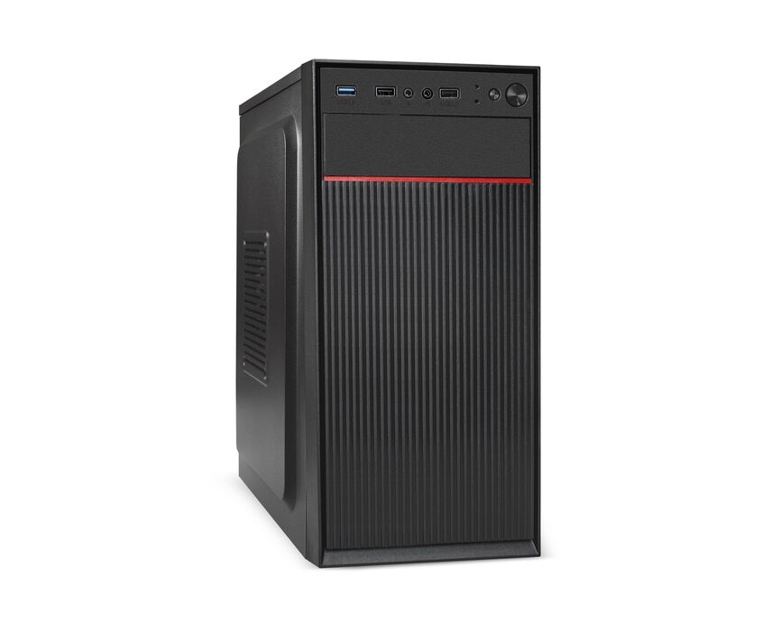 Корпус Exe Gate BAA-113 U EX292351 RUS Minitower (m ATX, без БП, 2*USB+1*USB3.0, аудио, черный)