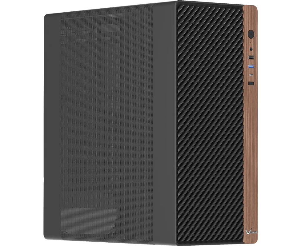 Корпус Formula Timber Line T2, m ATX, Midi-Tower, без БП, черный