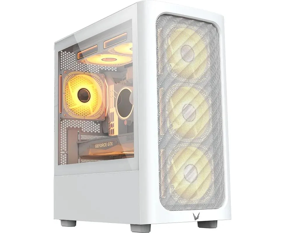 Корпус Formula Air Mesh G3 белый без БП m ATX 4x120mm 2x140mm 2x USB3.0 audio bott PSU