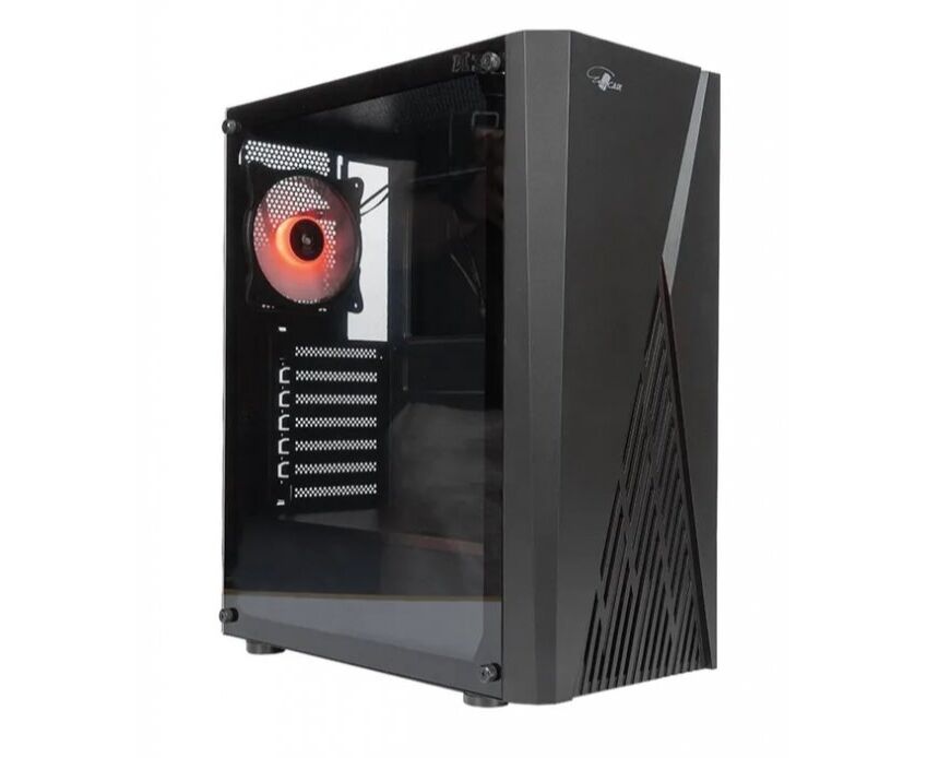 Корпус Eurocase A39 ARGB черный без БП закаленное стекло USB 3.0 ATX