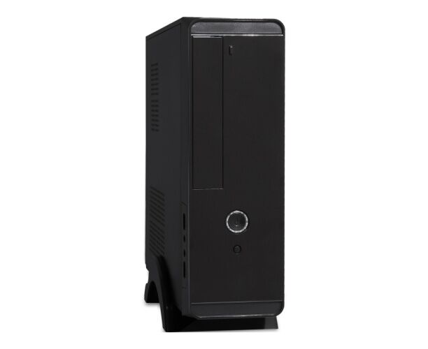 Корпус Exe Gate MI-209 Black (EX268702 RUS) mini ITX/m ATX, без БП, 2x USB, Audio