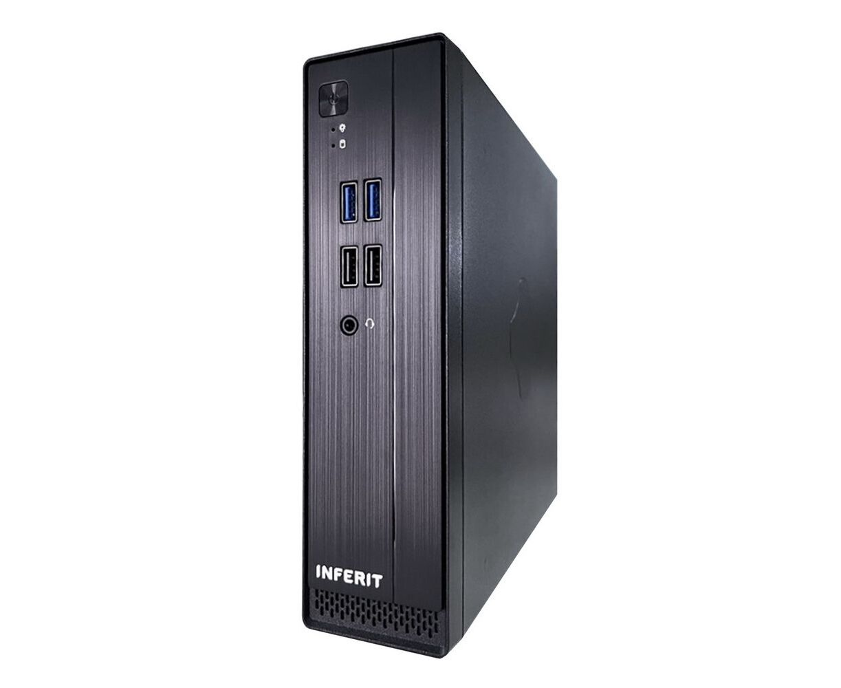 Корпус Fox Line FL-105-AD120-DC-INF, m ITX case (2 L), 2*USB2.0+2*USB3.0, 1*combo audio, 40mm Fan, VESA