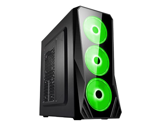 Игровой корпус: De Tech C3148 S USB3.0 Green