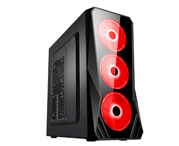 Игровой корпус:De Tech C3148 S USB 3.0 Red