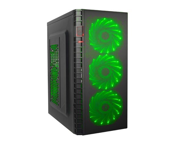 Игровой корпус: De Tech C3131 S USB2.0 Green