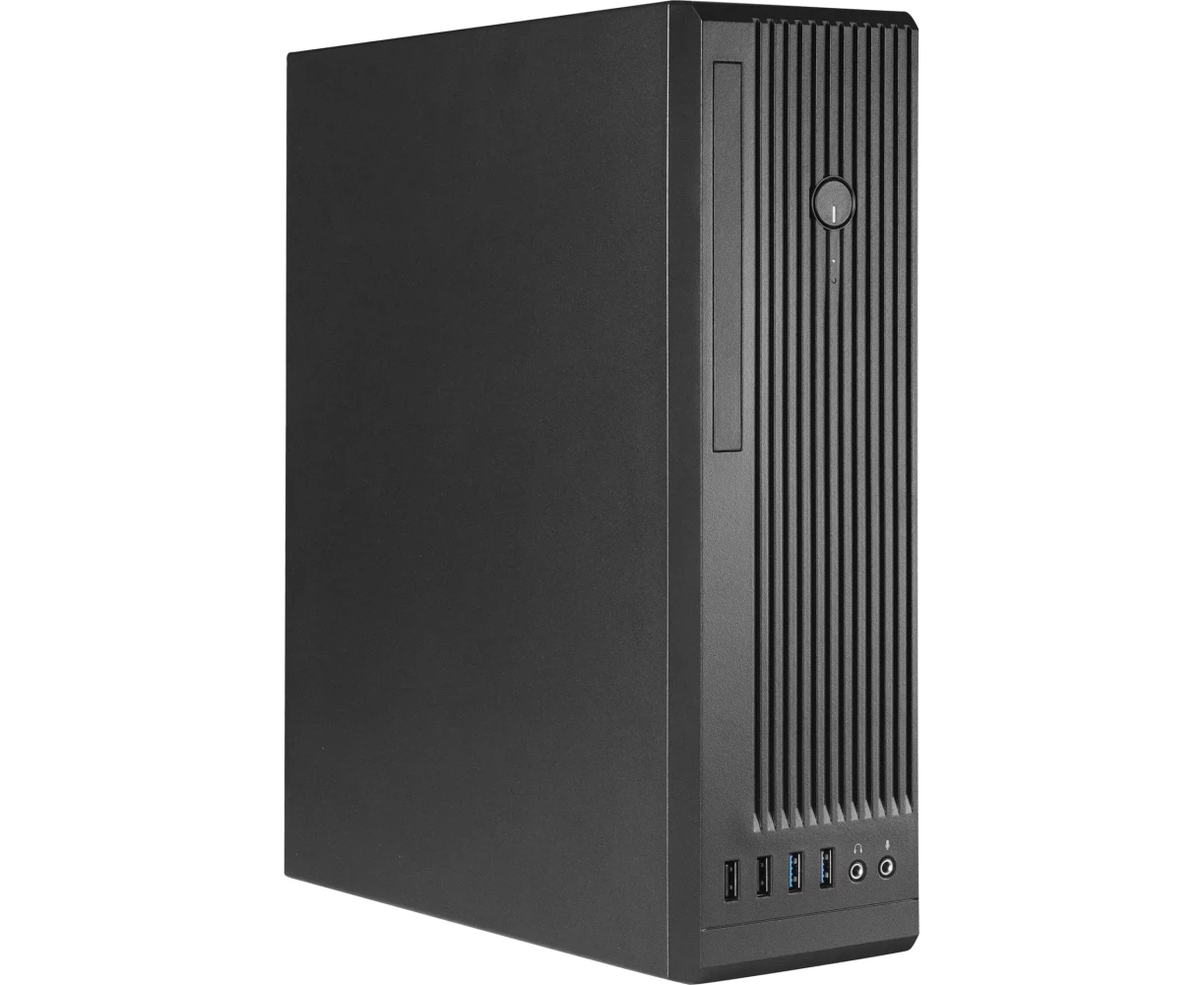 Корпус Chieftec Uni BE-10 B-300 черный 300 W m ATX 2x80mm 2x120mm 2x USB2.0 2x USB3.0 audio bott PSU
