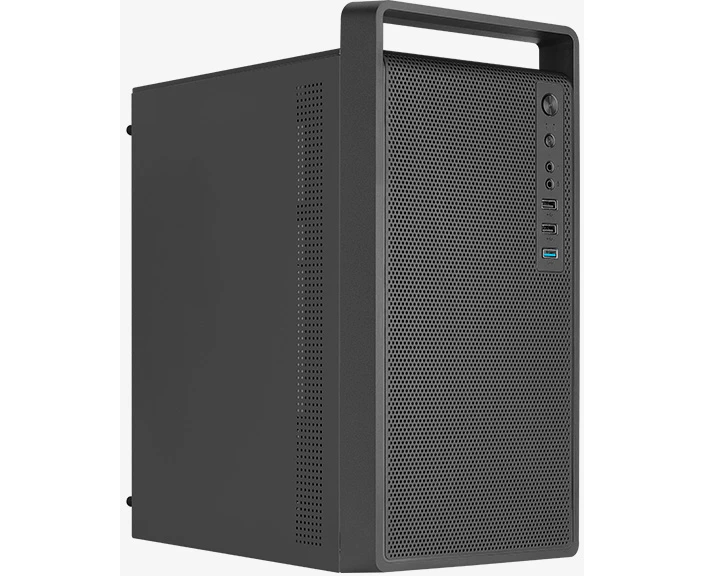 Корпус FORMULA CS-109-S-BK-V1 black Mini Tower (m ATX, без БП, 3x USB Type-A) (4711401662242)