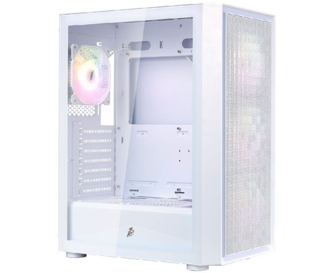 Корпус 1 STPLAYER GO6 ARGB White (GO6-WH-4 F7-W) / ATX / 4x120mm ARGB fans