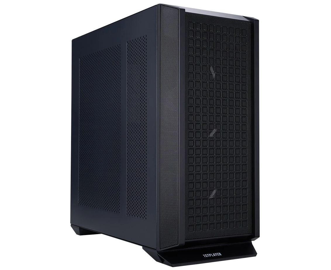 Корпус 1 STPLAYER Prostation 8 Max (PS8 MX-BK-4 F) / ATX, 13x3.5", 2x2.5" / 4x120mm fans