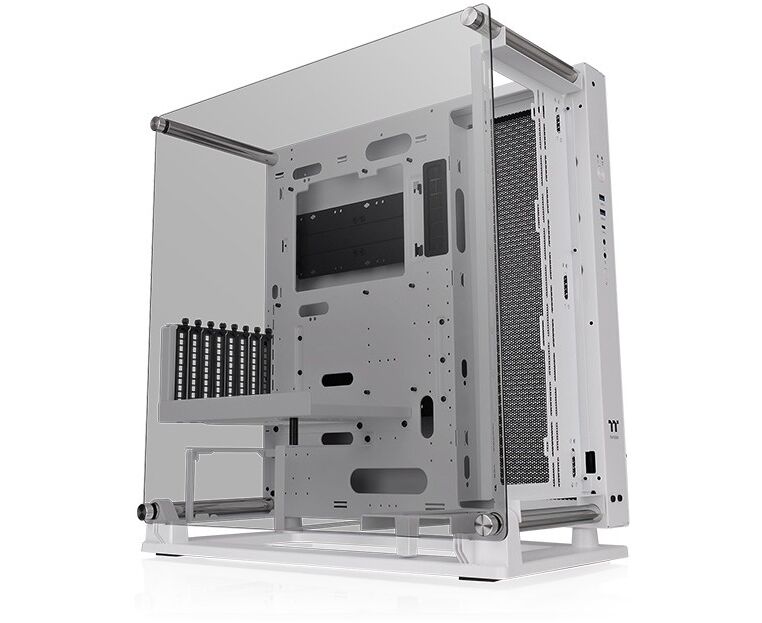Корпус Thermaltake Core P3 TG PRO (A-1 G4-00 M6 WN-09) белый без БП ATX 3x120mm 3x140mm 2x USB2.0 2x USB3.0 audio bott PSU