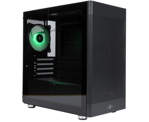 Корпус Eurocase M08 ARGB черный без БП закаленное стекло USB 3.0 m ATX