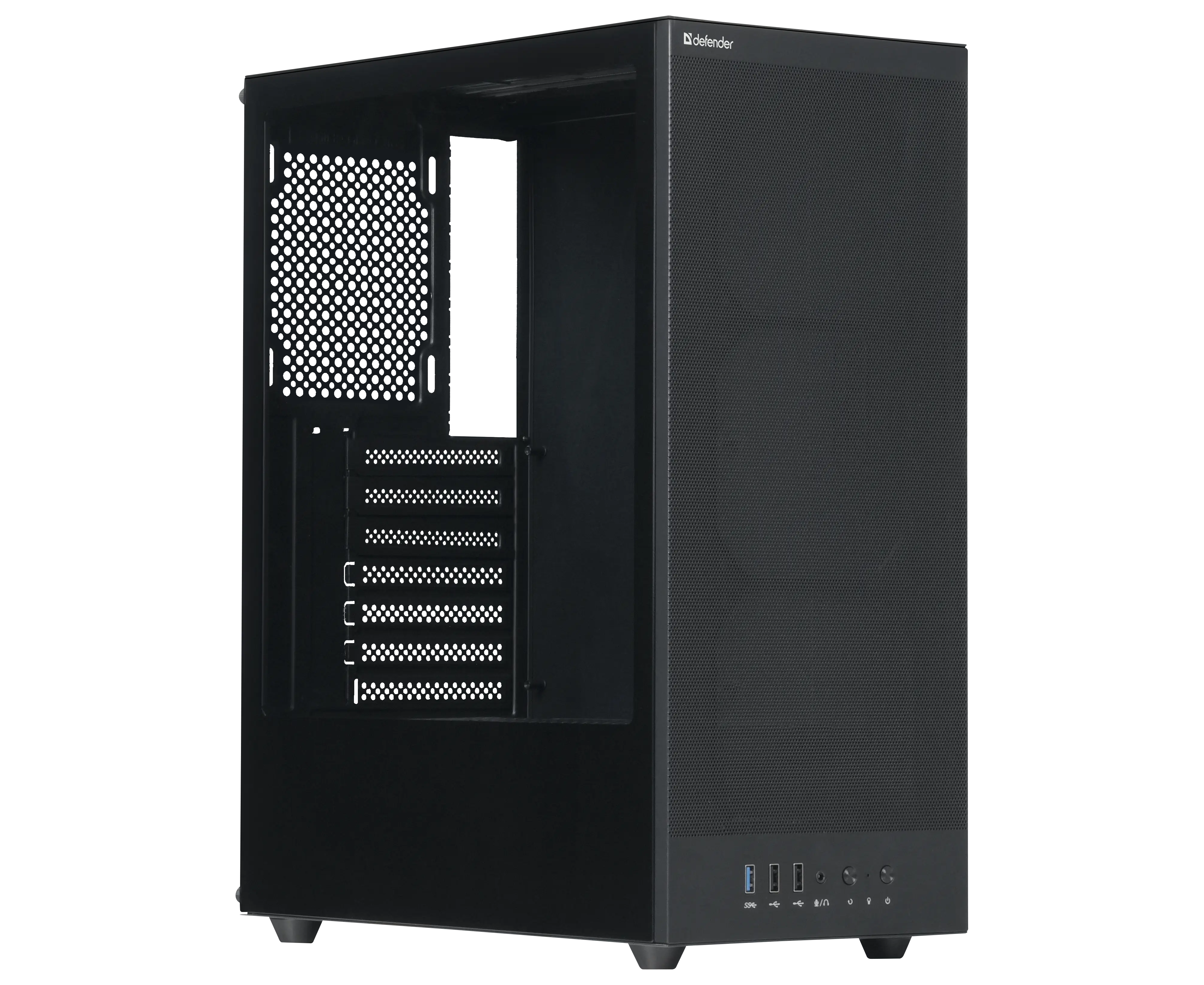 Корпус Defender Raptor X (25121) черный, ATX, USB3.0, w/o fans