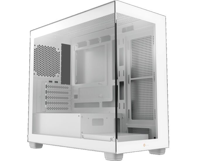 Корпус Ocypus Gamma C52 WH (Gamma-C52-W-HD000 XX-GL) m ATX / win / white / no PSU / Tempered Glass