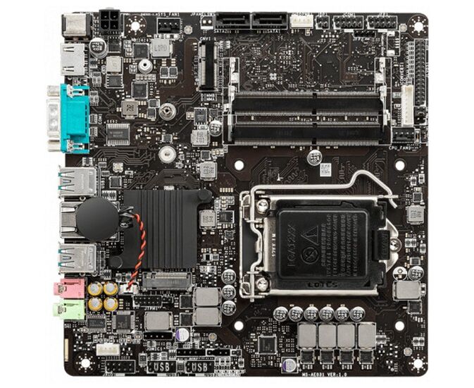 Материнская плата MSI H510 TI-S09